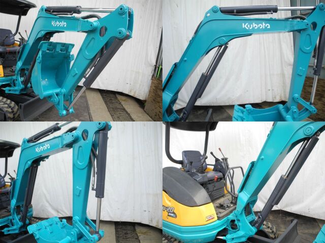 U-20-3S クボタ 標準機 ゴム脚 固定脚