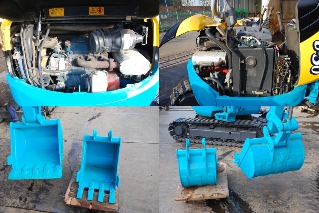 ワイドB付☆クボタ U30-3 配管機 ユンボ☆塗装・整備済・即納！