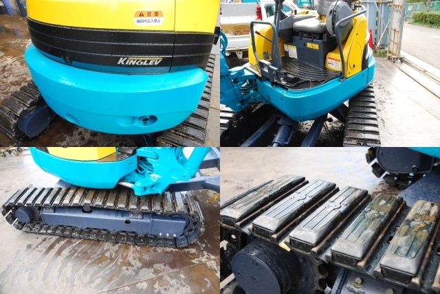 希少☆クボタ U35-3 ユンボ☆キャタ新品・塗装・整備済・即納！