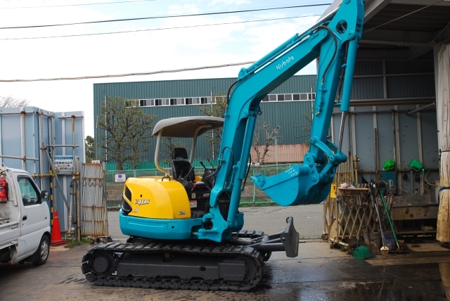 フォーク付☆クボタ U40-3S配管機 ユンボ☆整備済・即納！