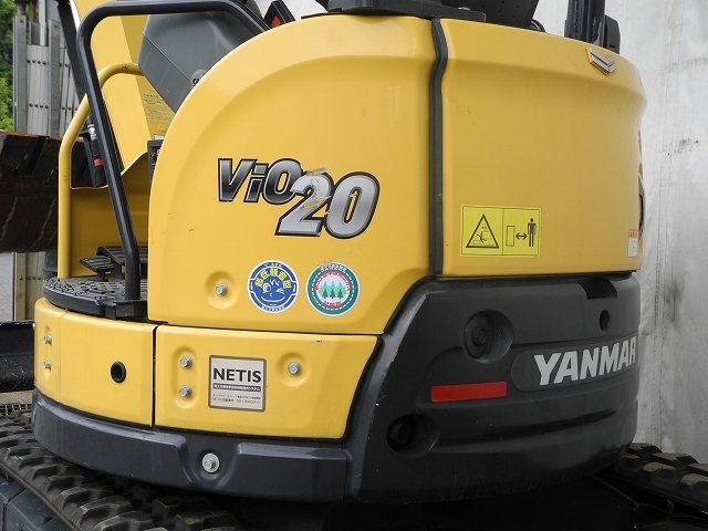 Vio20-6 ヤンマー建機 323hr 2022年製 配管付き 標準バケット付き