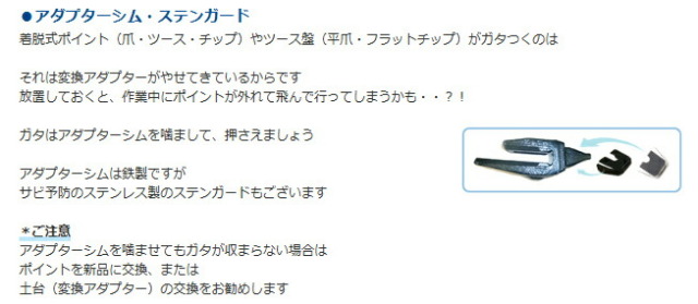 アダプターシム,爪,ツース,チップ