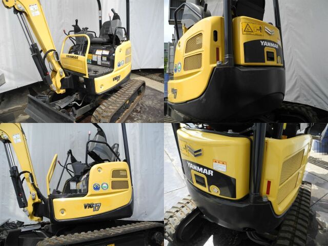 Vio17 ヤンマー 標準機 ゴム脚 可変脚