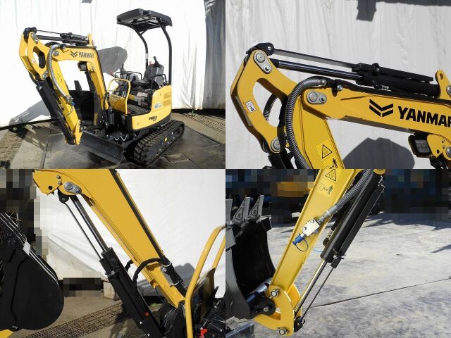 Vio17-1 ヤンマー配管機 ゴム脚 可変脚