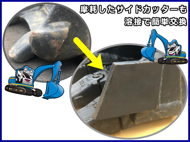 サイドカッター 溶接止め 左右セット 新品