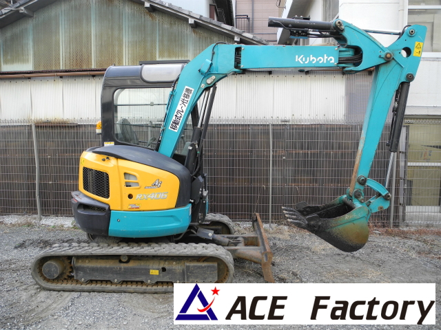 I-0067】クボタ RX406 4tクラス アームクレーン0.9t吊り 倍速 2way