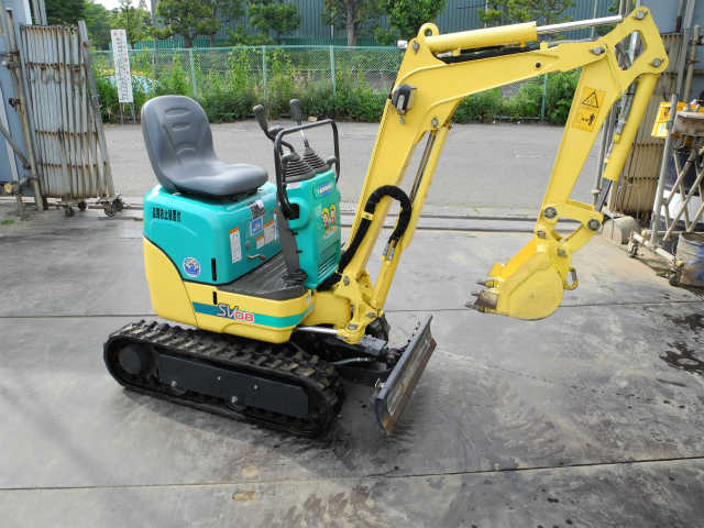ヤンマー  ユンボ  SV08 超低稼働280h！☆ヤンマー SV08 可変脚仕様☆整備済！