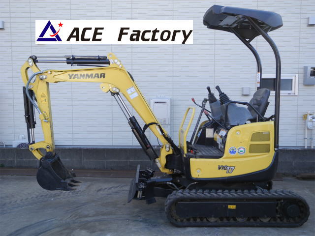 Vio17 ヤンマー 配管機 ゴム脚 可変脚