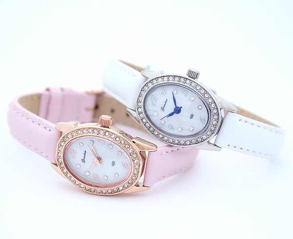 【美品 GRANDEUR ELEGANCE】クロノグラフスワロレディース 腕時計 美品 GRANDEUR ELEGANCE】クロノグラフスワロレディース 腕時計