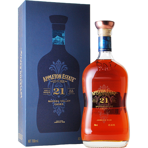 Appleton Estate 21yo/43%/750ml