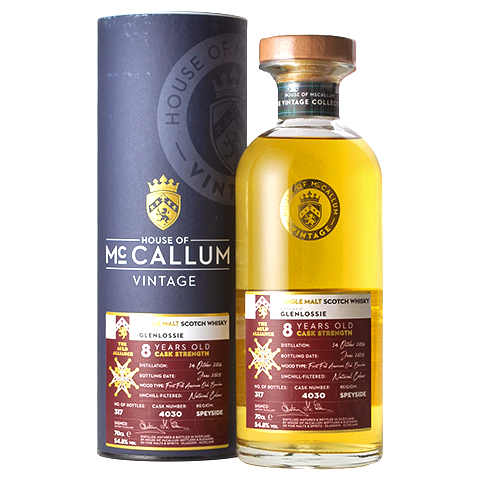 Glenlossie 2016/8yo/54.8%