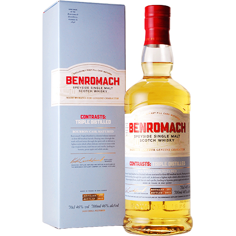 Benromach 2011 Contrasts: Triple Distilled/46%