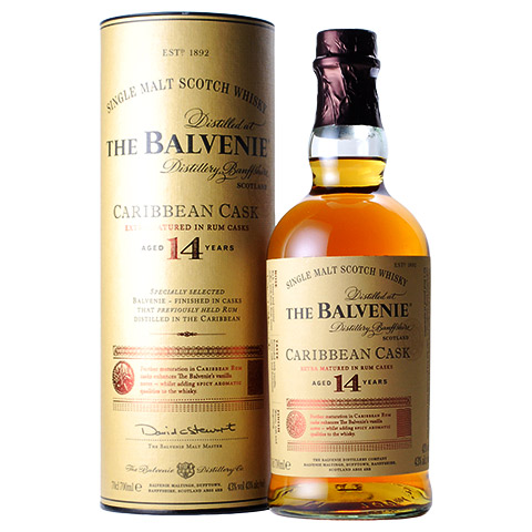 Balvenie 14yo Caribbean Cask/43%