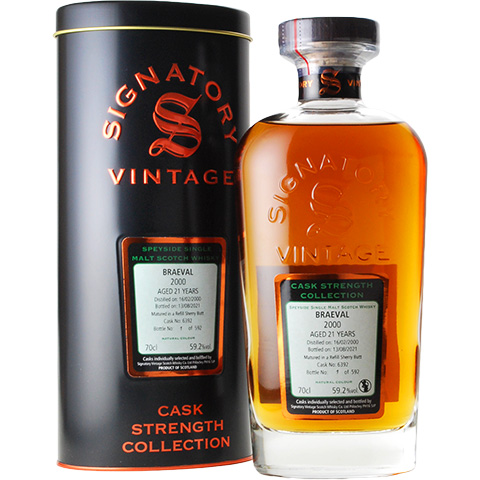 Braeval 2000/21yo/59.2%