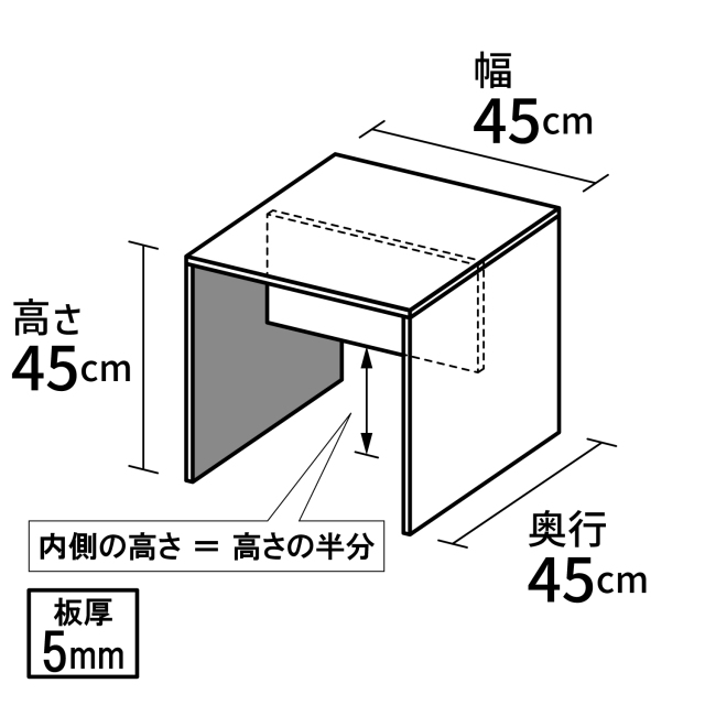コの字型/アクリル/透明/ディスプレイ/台/展示台/イベント/展示会