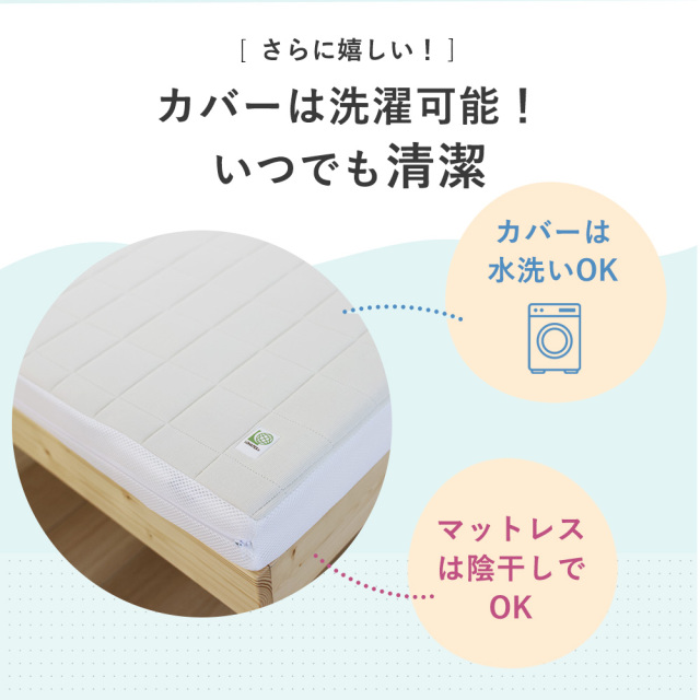 LOHATEX 三つ折りマットレス5ｃｍ