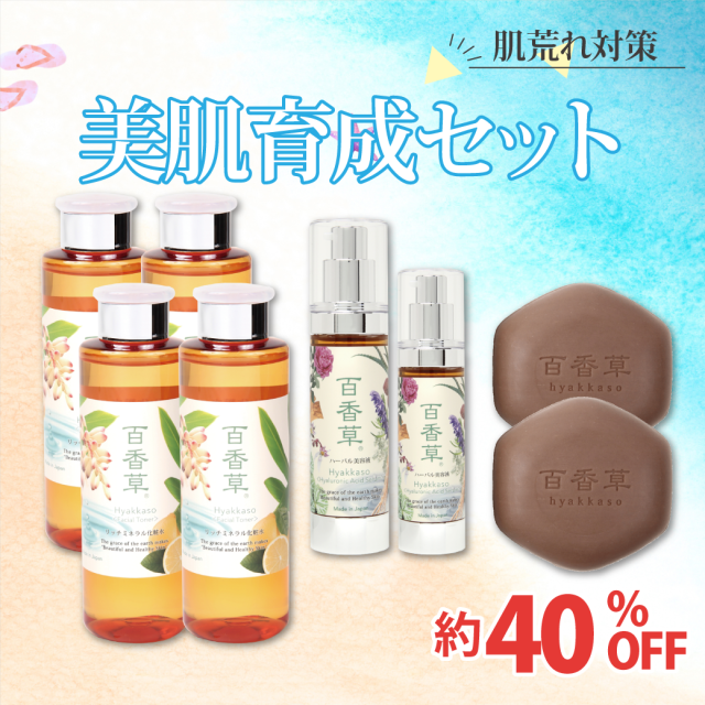 【40％OFF｜肌荒れ対策】美肌育成セット(7月限定特典あり)