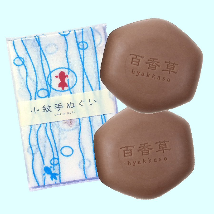 アドム　百香草　背中ニキビ　ニキビ　てぬぐい