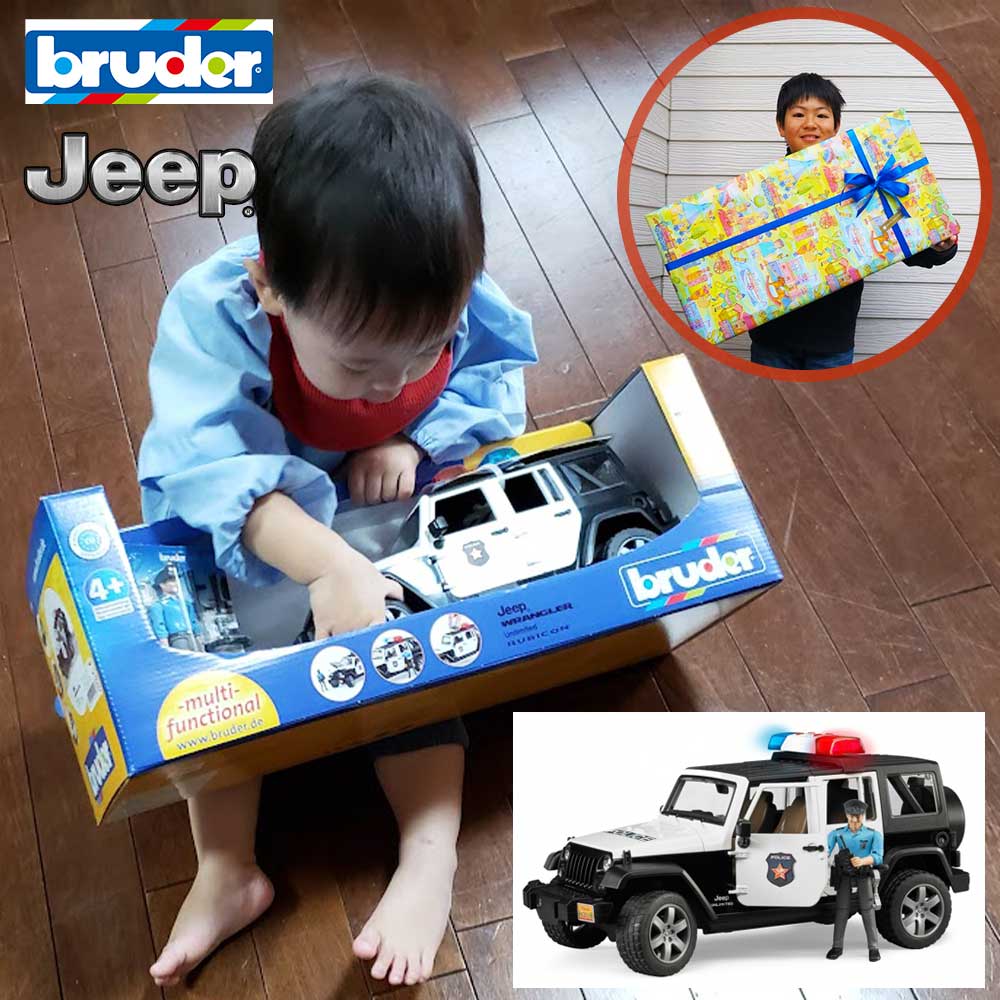 ブルーダーJEEPパトカー