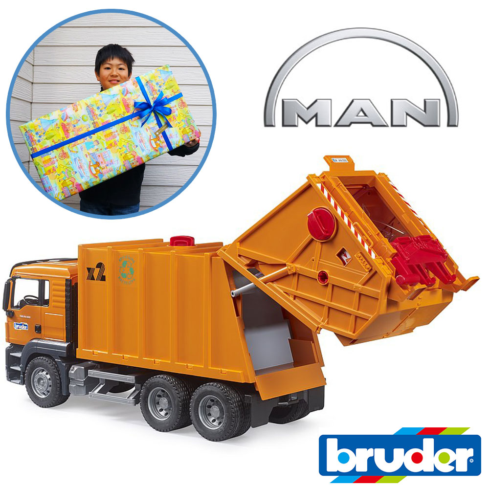 ブルーダーMANごみ収集車