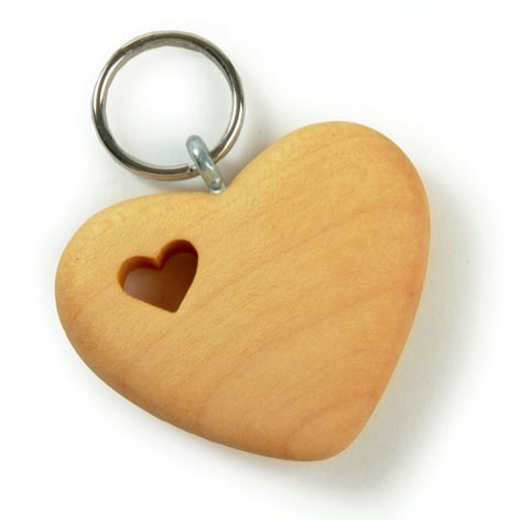 FBキーリングハート・イン・ハート