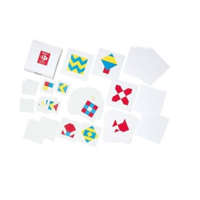 nitikinBJ0005 模様づくりとBJ0025模様づくりカードニキーチン　ニーチキン