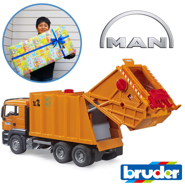 ブルーダーMANごみ収集車