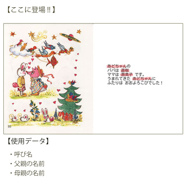 赤ちゃん誕生 プレゼント