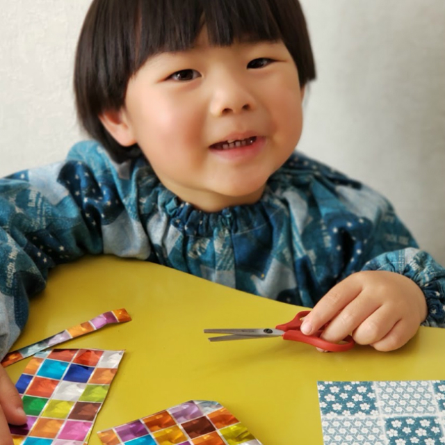 kids はさみ　こども用はさみ 左　left