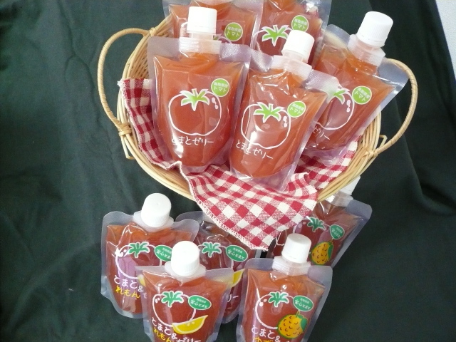 ◆送料無料◆とまとゼリーバラエティセット10個入り（簡易包装）手軽に食べられるベジタブルスイーツ！