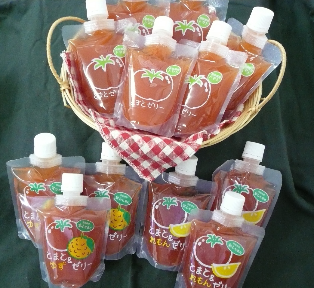 ◆送料無料◆とまとゼリ－バラエティセット12個入り（簡易包装）手軽に食べられるベジタブルスイーツ！