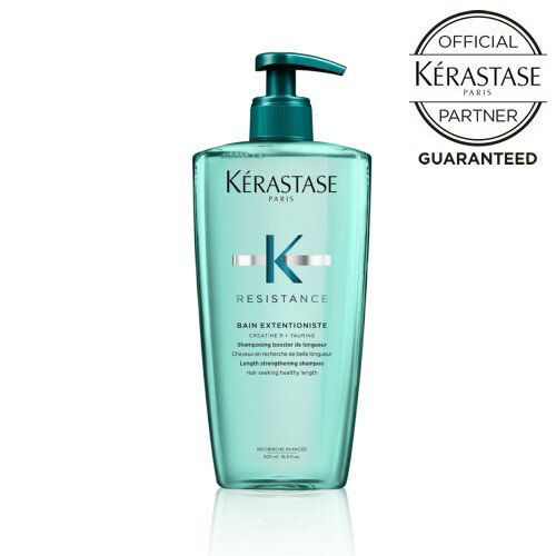 【メーカー認証正規販売店】KERASTASE ケラスターゼ RE レジスタンス バン エクステンショニスト 500ml 緑 グリーン【オフィシャルパートナー】