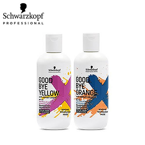 【選べるカラー】Schwarzkopf シュワルツコフ グッバイイエロー/グッバイオレンジ カラーシャンプー 310g