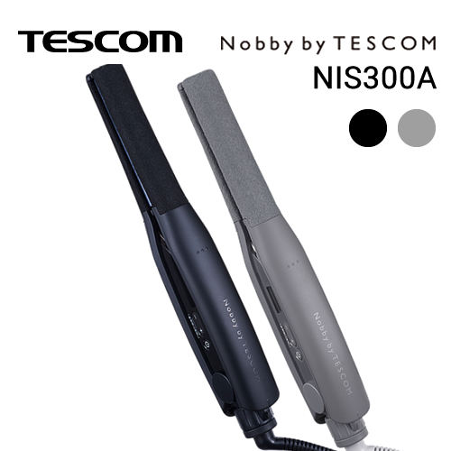 【正規店】Nobby by TESCOM ノビー バイ テスコム プロフェッショナル アレンジアイロン ストレートアイロン NIS300A 選べるカラー ブラック スモーキーグレー