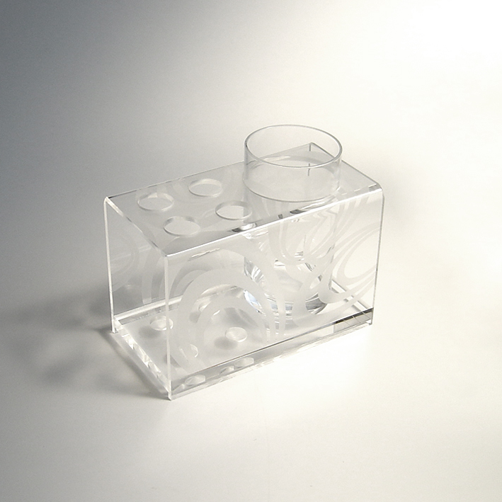 歯ブラシスタンド　長方形　【AGE】