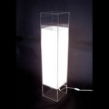 The lighting equipment acrylic floor stands　【AGE】