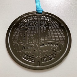 ご当地マンホールブックマーカー兵庫県明石市【メール便可能】