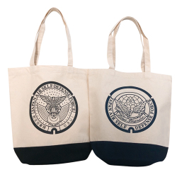 ご当地マンホールトートバッグ防衛省 航空自衛隊　/　航空自衛隊 松島基地　2種　【メール便可能】