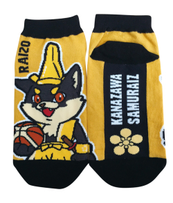 B.LEAGUE　金沢武士団　ライゾウ　くつした