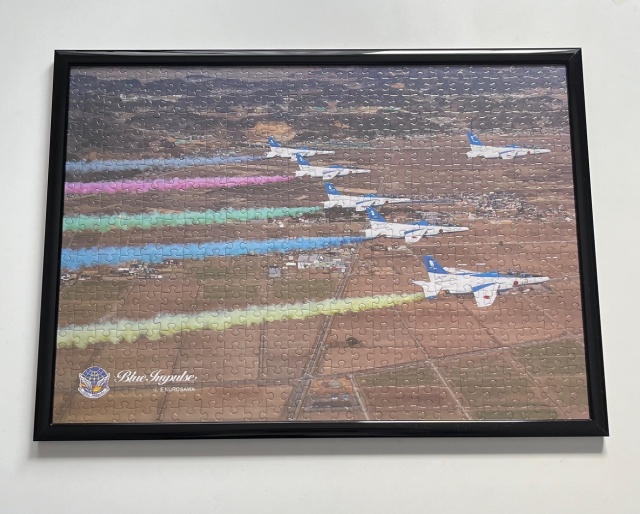ブルーインパルス 航空写真家・黒澤英介氏のジグソーパズル500ピース