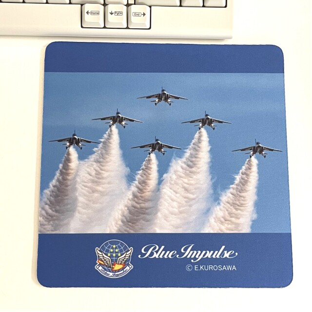ブルーインパルス マウスパッド （デルタ・ダーティー・ローパス
