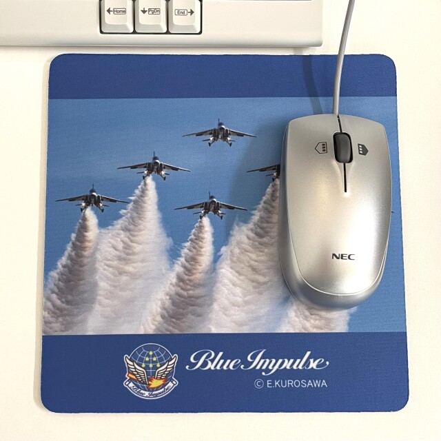 ブルーインパルス マウスパッド （デルタ・ダーティー・ローパス
