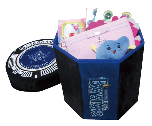 ご当地マンホール 折りたたみ収納ボックス 横浜DeNAベイスターズ