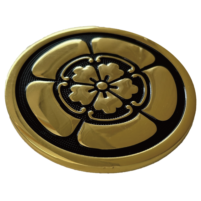 戦国武将 家紋プレート（織田信長）【メール便可能】