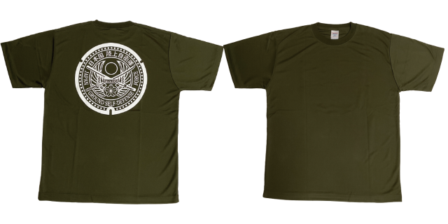 ご当地マンホールTシャツ防衛省 陸上自衛隊【大人用】