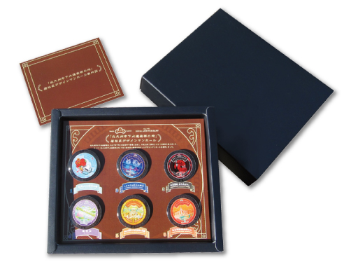 ご当地マンホールピンバッジ　北九州市