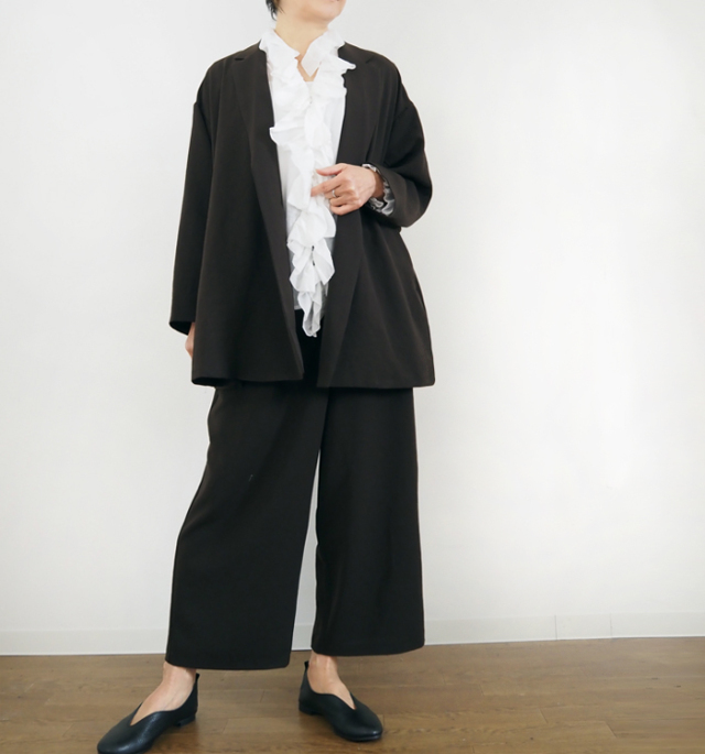 mizuiro ind ミズイロインド ダブルブレストシャツジャケット