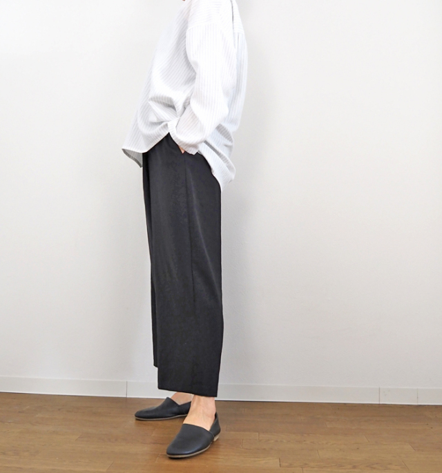 mizuiro ind ミズイロインド ラップライクイージーパンツ レディース