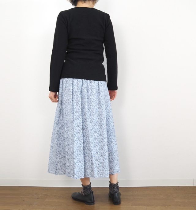 MidiUmi ミディウミ ヘンリーネックプルオーバー レディース