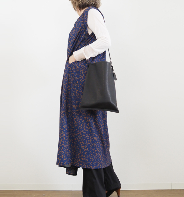 REN レン 本革 フラットショルダーバッグ HALLIE ハリー メンズ